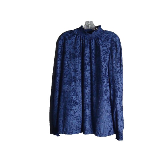 Liz Claiborne Career Blouse with Under Tank High Neck Womens Long Sleeve XXLT - Picture 1 of 10
